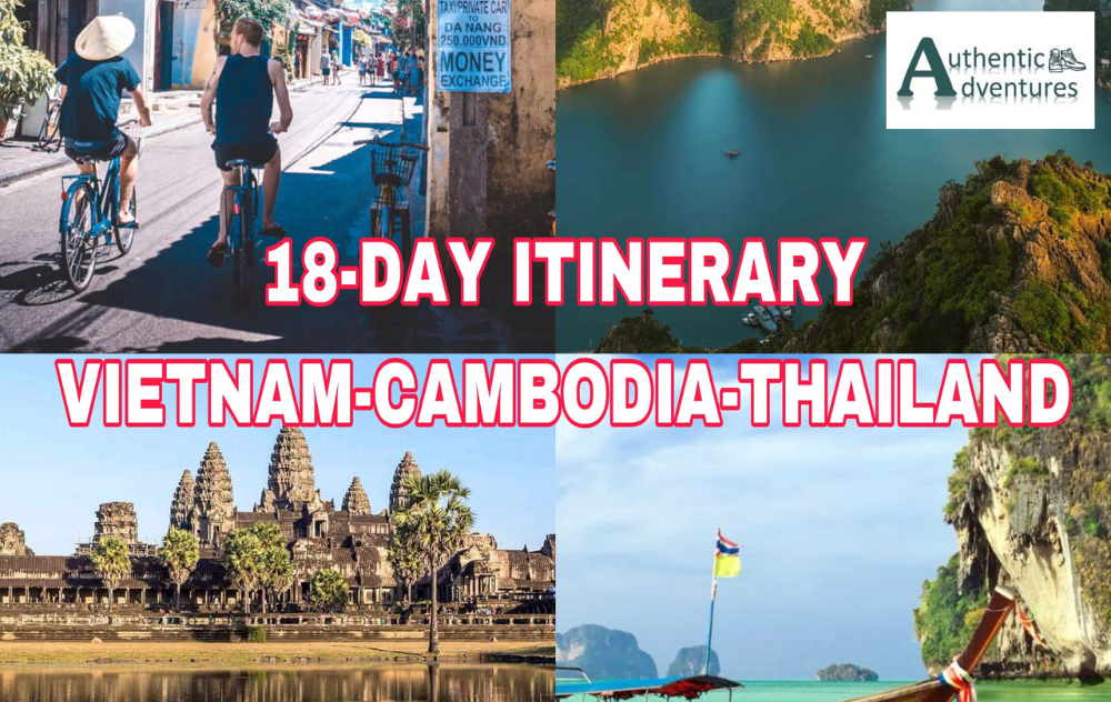 18-day Itinerary Vietnam – Cambodia -Thailand