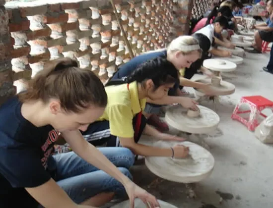 Bat Trang Pottery Class in Hanoi Vietnam
