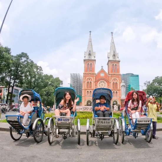 Cyclo Tour In Ho Chi Minh City