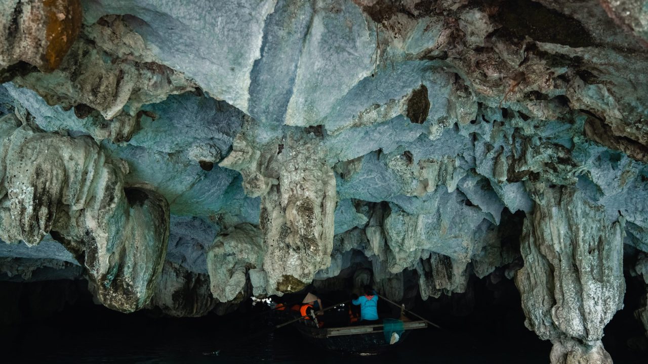 Dark and Bright Cave