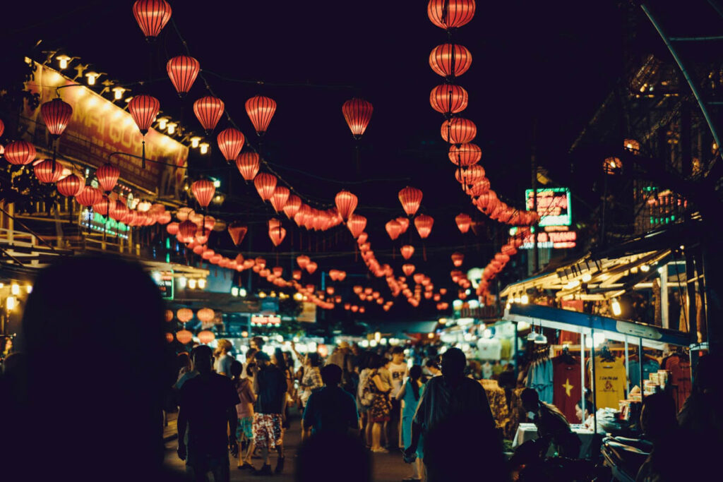 Night market sapa