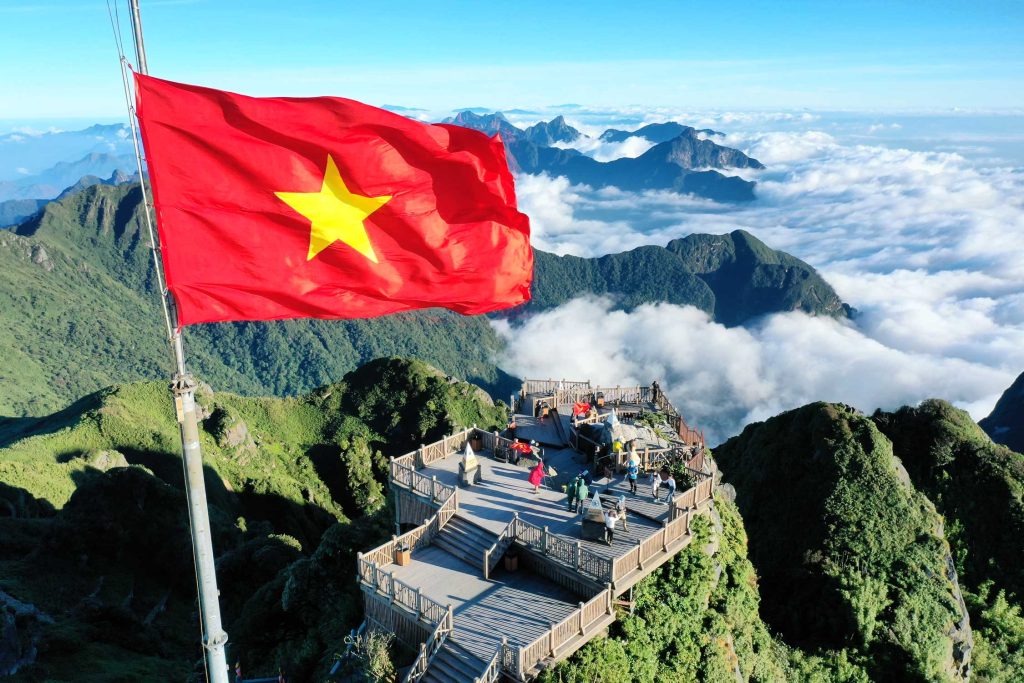 au sommet du Fansipan 1