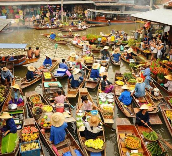 cai rang floating market mekong delta 2
