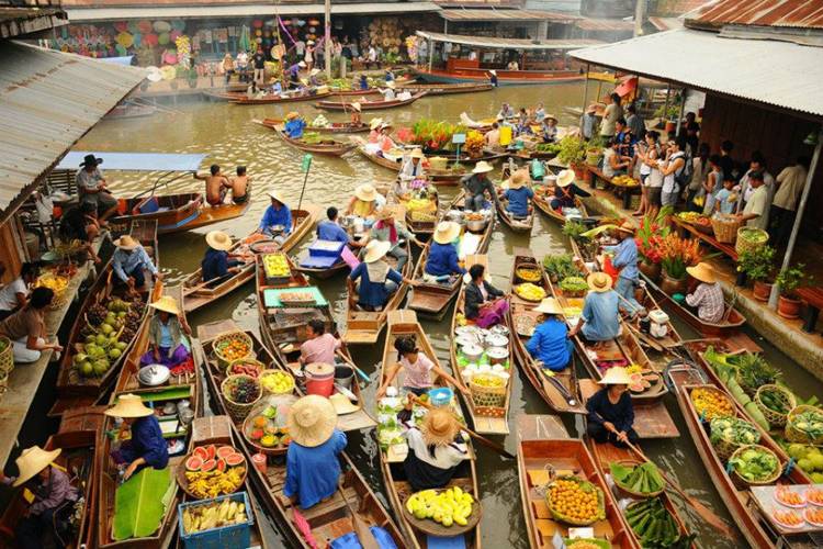 cai rang floating market mekong delta 2