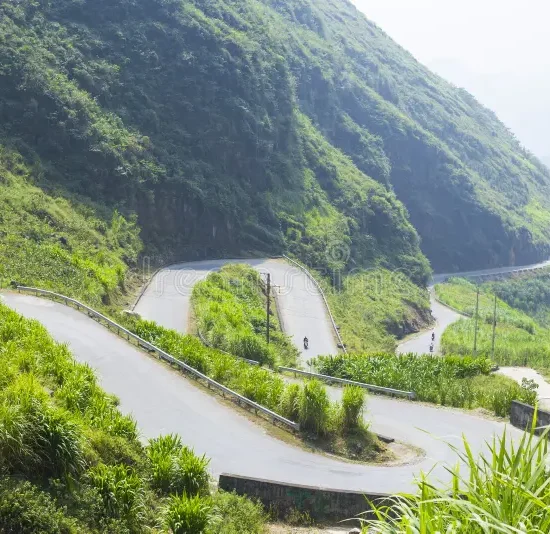 hometown landscape photo doc tham ma rainy afternoonnthe rainbow sky very beautiful ha giang viet nam 160435882