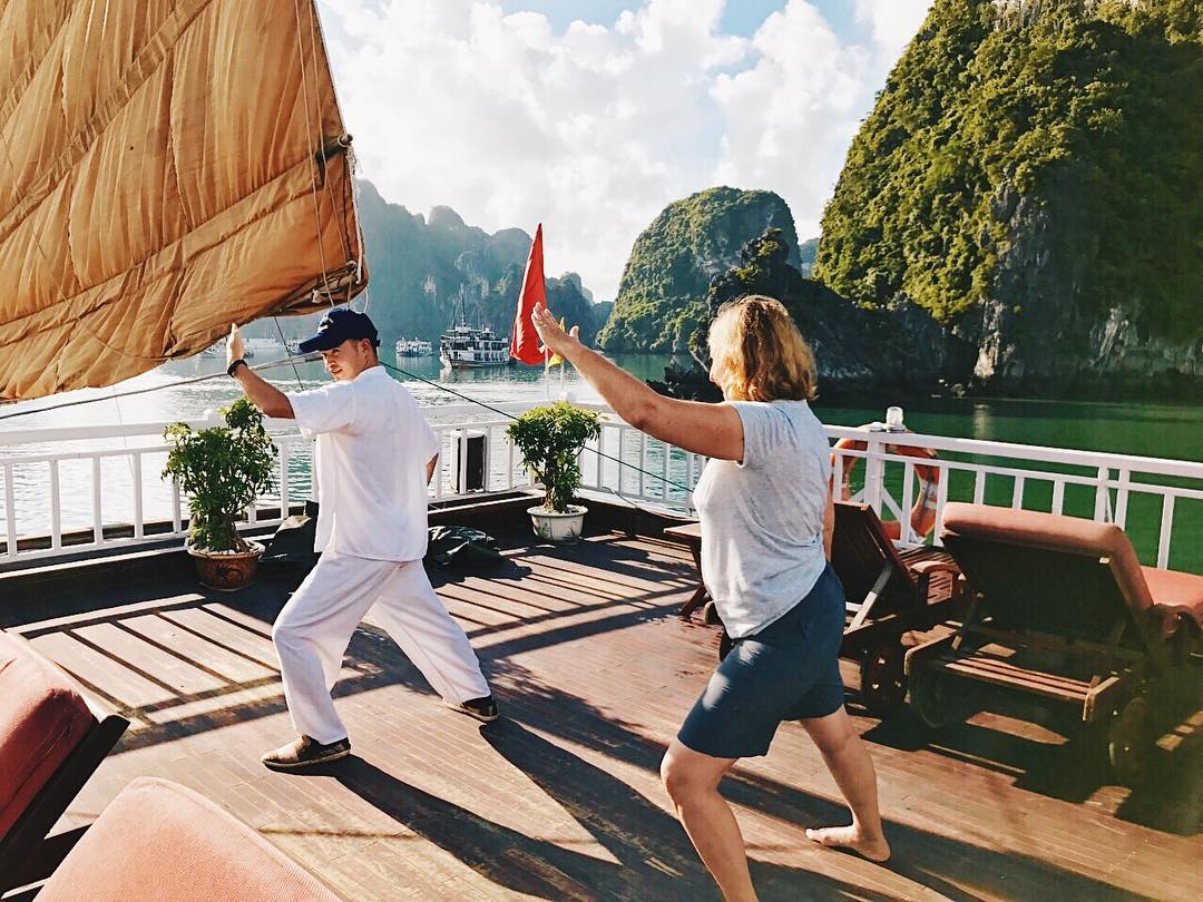 Tai Chi in Bai Tu Long